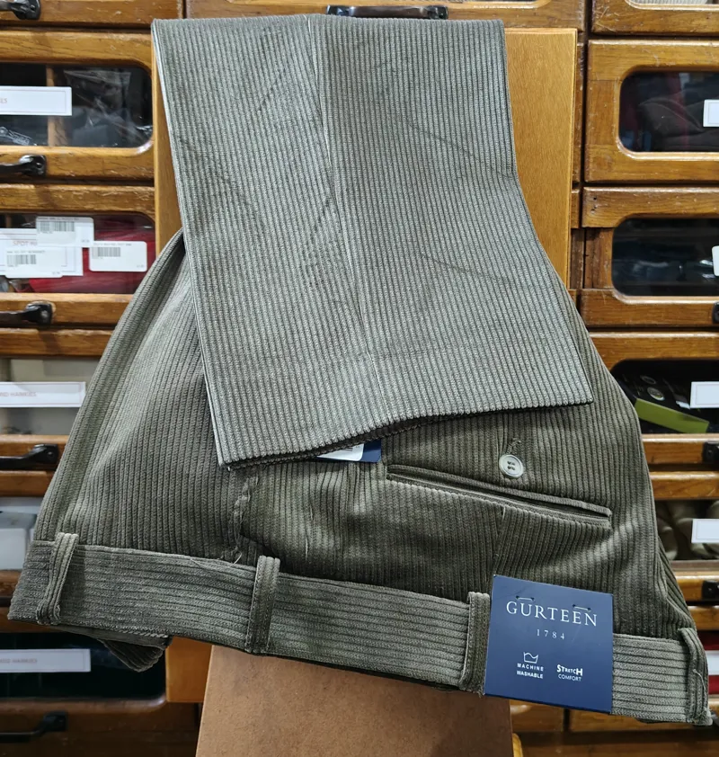 Gurteen Cologne Cord Brown 1541/006 