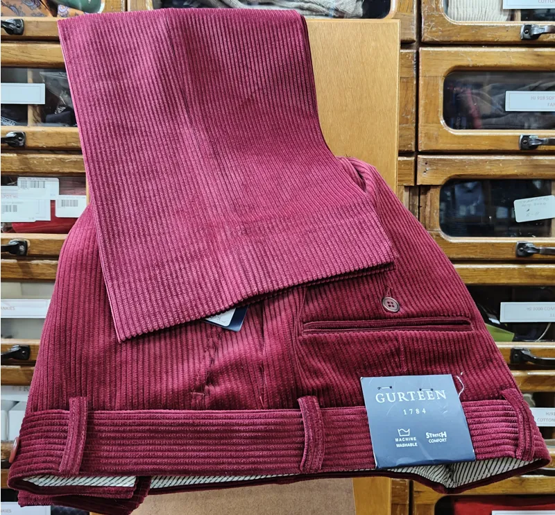  Gurteen Cologne Cord Wine 1541/052