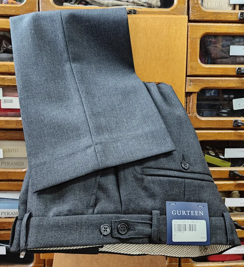 3723-075 Dark Grey Cambridge Trouser