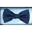  P.L Sells Silk Bow Tie Spot Navy/Red