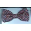  P.L Sells Silk Bow Tie Paisley Navy