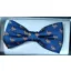 P.L. Sells Bow Tie French Navy Bunny Silk