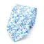 L.A. Smith Liberty Print Fabric Tie Astrid Niva Blue LIBT88/1/OS 