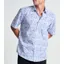 Carabou Sports Shirt Blue Floral BL7