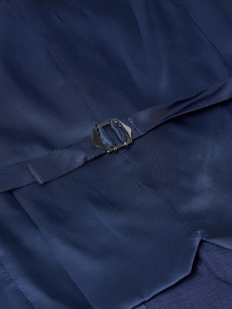 Daniel Grahame Damon Waistcoat Blue 53155/27 -2