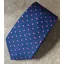 P.L. Sells Spot Silk Tie Navy-Pink N666/62