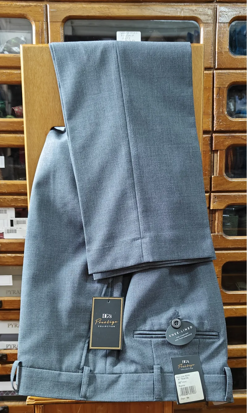 DG's Prestige San Remo Trouser Mid Grey 78041/06 