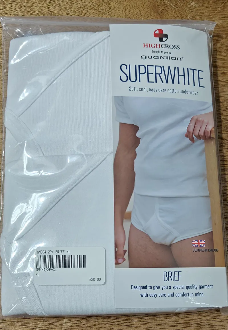 Guardian Superwhite Brief 2PK GM384 