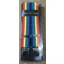 Michael James Braces Wide Clip Rainbow Stripe