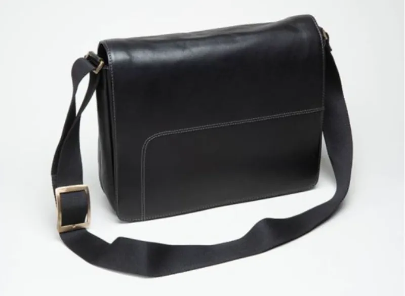 Charles Smith Messenger Bag Black 1151WB  