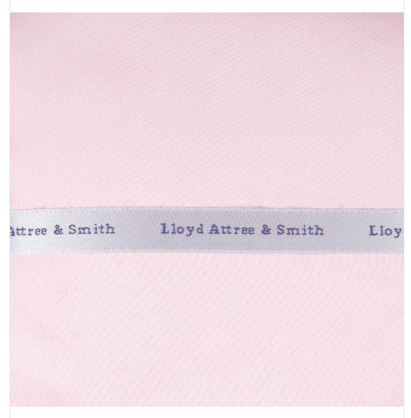 L.A. Smith Plain Satin Pocket Square Pink TPH1849/4/OS 