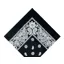 Sophos Neckerchief/Bandana Paisley Black