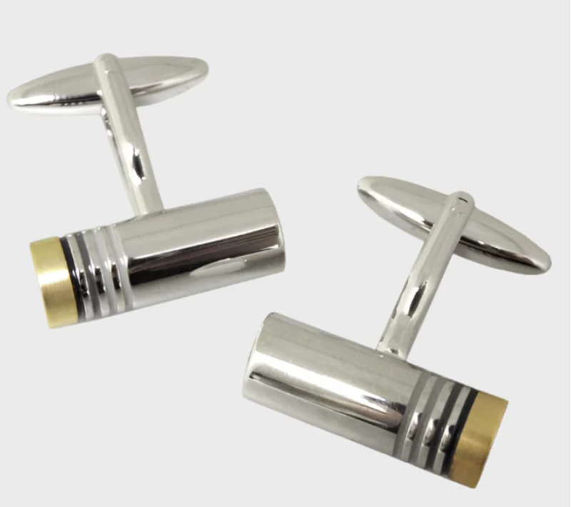 Sophos Rodium/Gold Cufflinks 23730N