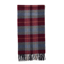 Failsworth Lambswool Scarf Red/Grey Check 520 