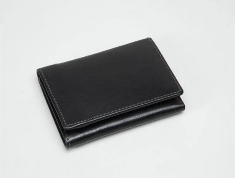 Charles Smith Leather Note Wallet Black 611015