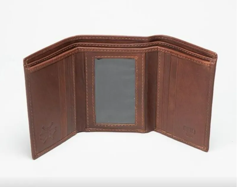 Charles Smith Leather Note Wallet Tan 611015-1