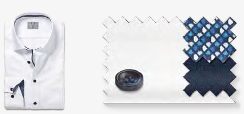 Marvelis Modern Fit Shirt White 7222/74/00 -1