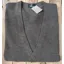 Massoti Lambswool Button Cardigan Brown L06  