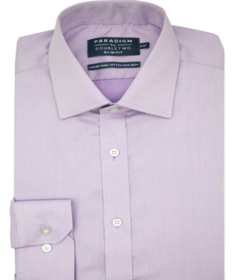 D2 Paradigm Classic Long Sleeve Shirt Lilac SLS8510/D  -2