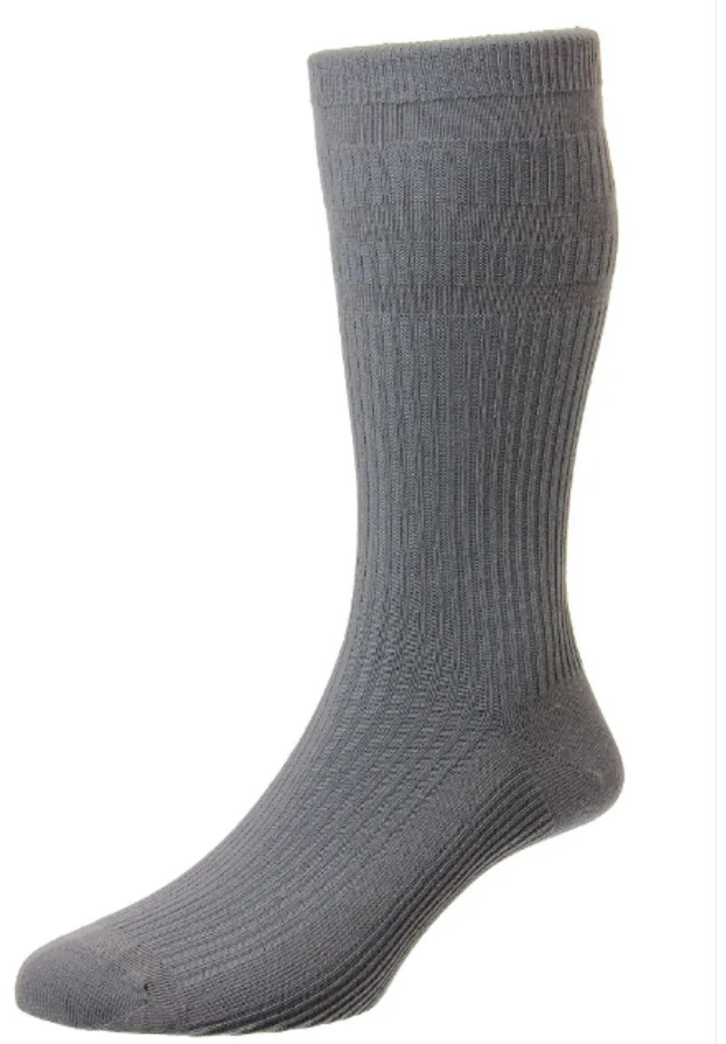 HJ191 Mid Grey Cotton Extra Wide Softop
