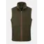 Alan Paine Aylsham Fleece Gilet Brown Herringbone