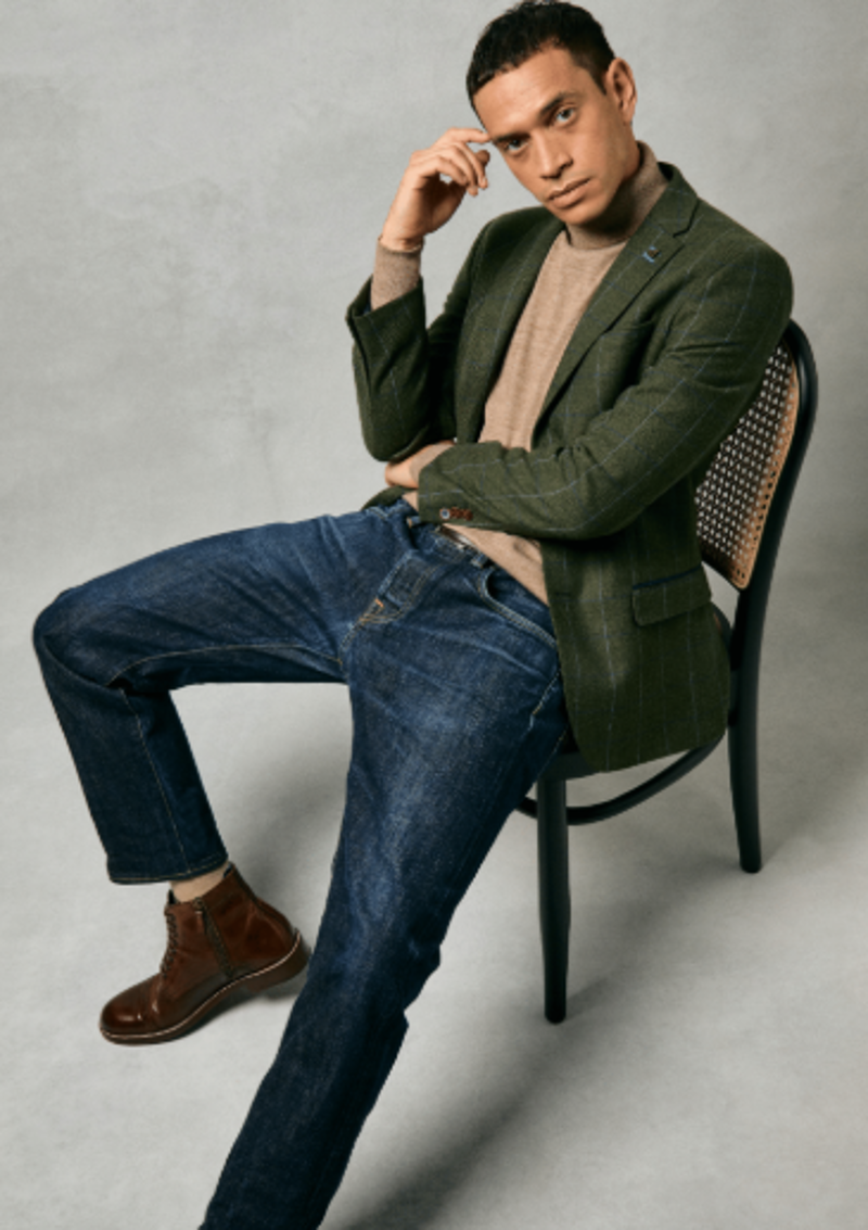 Antique Rogue Hooper Jacket Green AR24240MJ -2