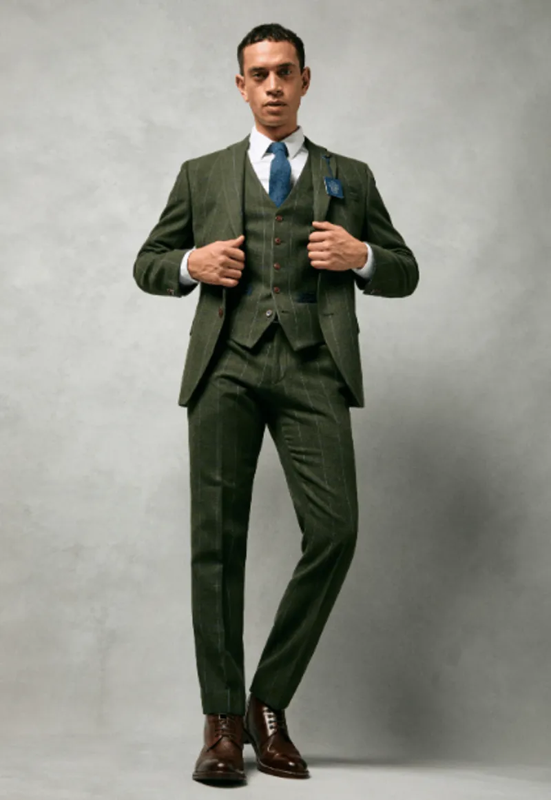 Antique Rogue Hooper Trousers Green AR24240MT 