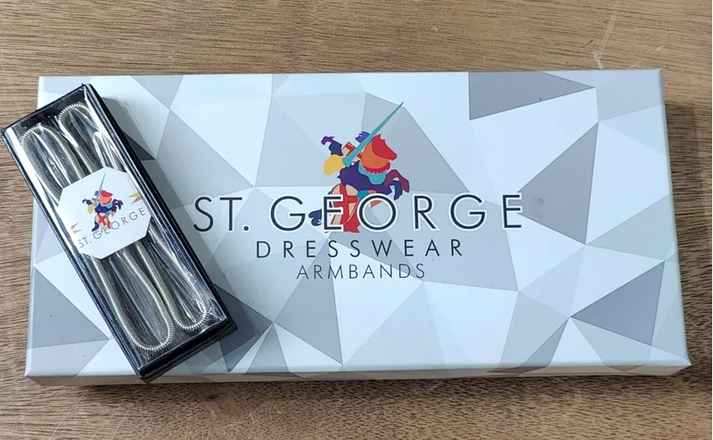 St George Armbands Silver