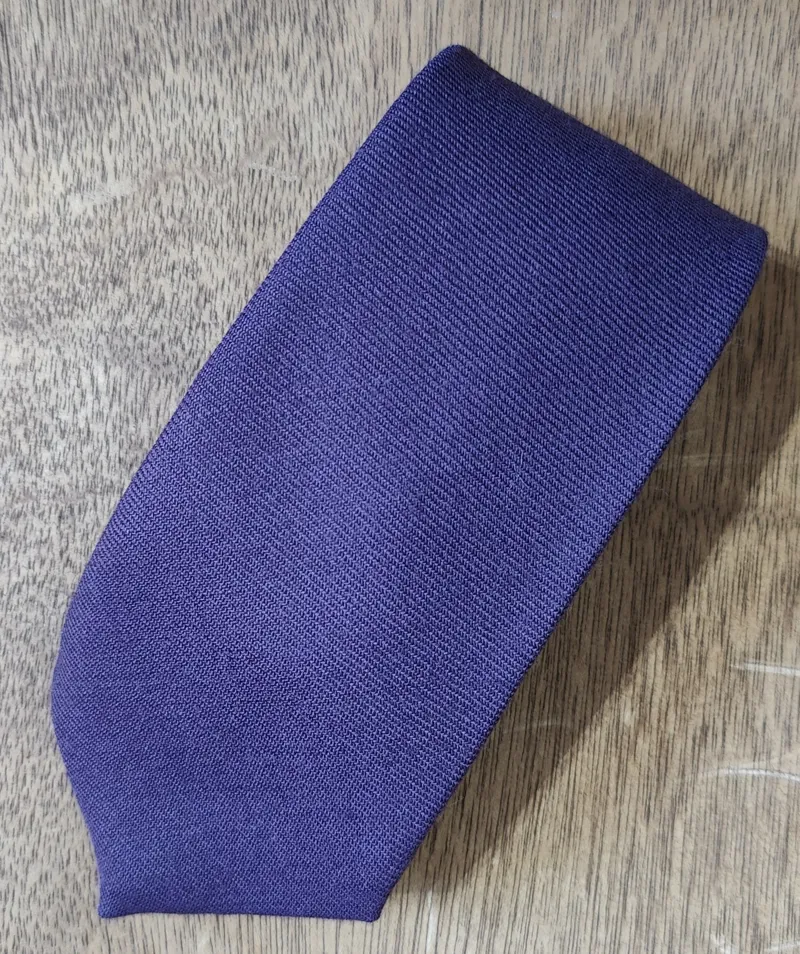 PL Sells Wool Tie Plum U103/87 