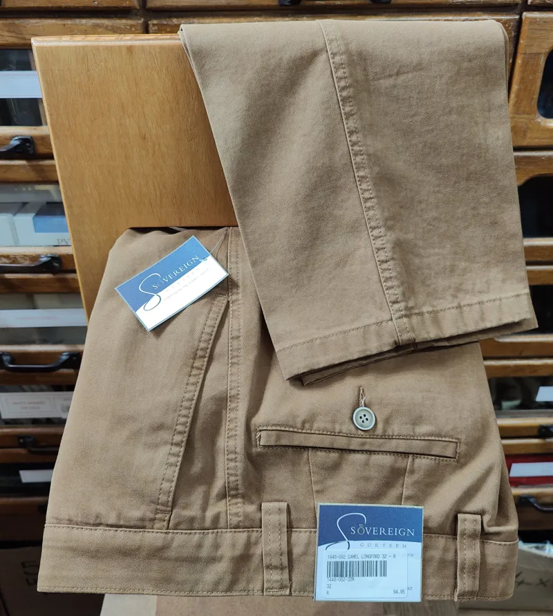 Gurteen Longford Chino Camel 1448-082 