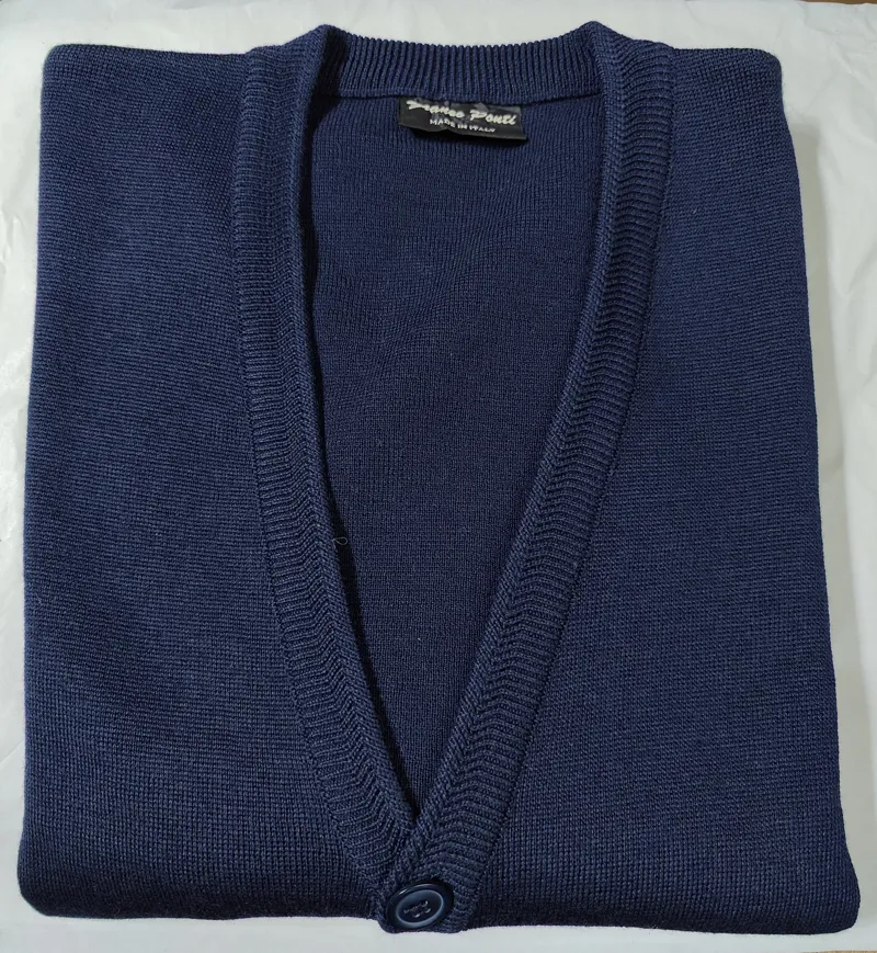  Franco Ponti 50/50 Cardigan Navy K05