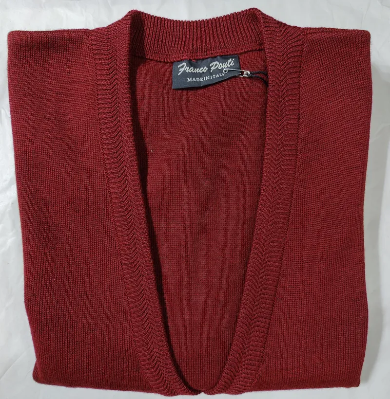  Franco Ponti 50/50 Cardigan Wine K05 
