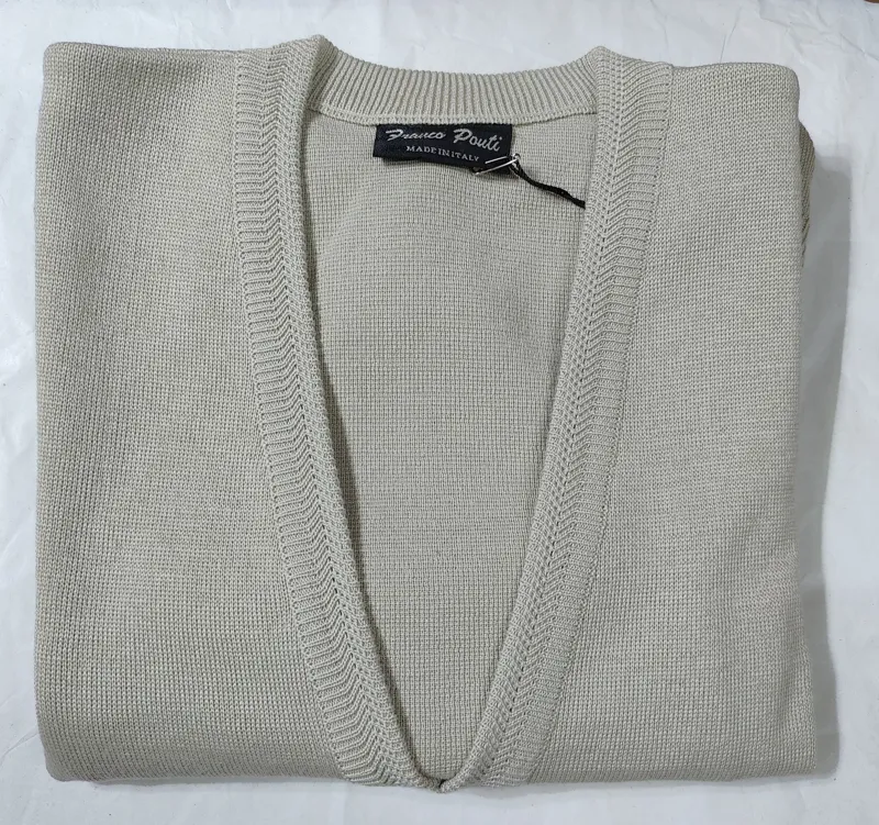  Franco Ponti 50/50 Cardigan Tan K05 