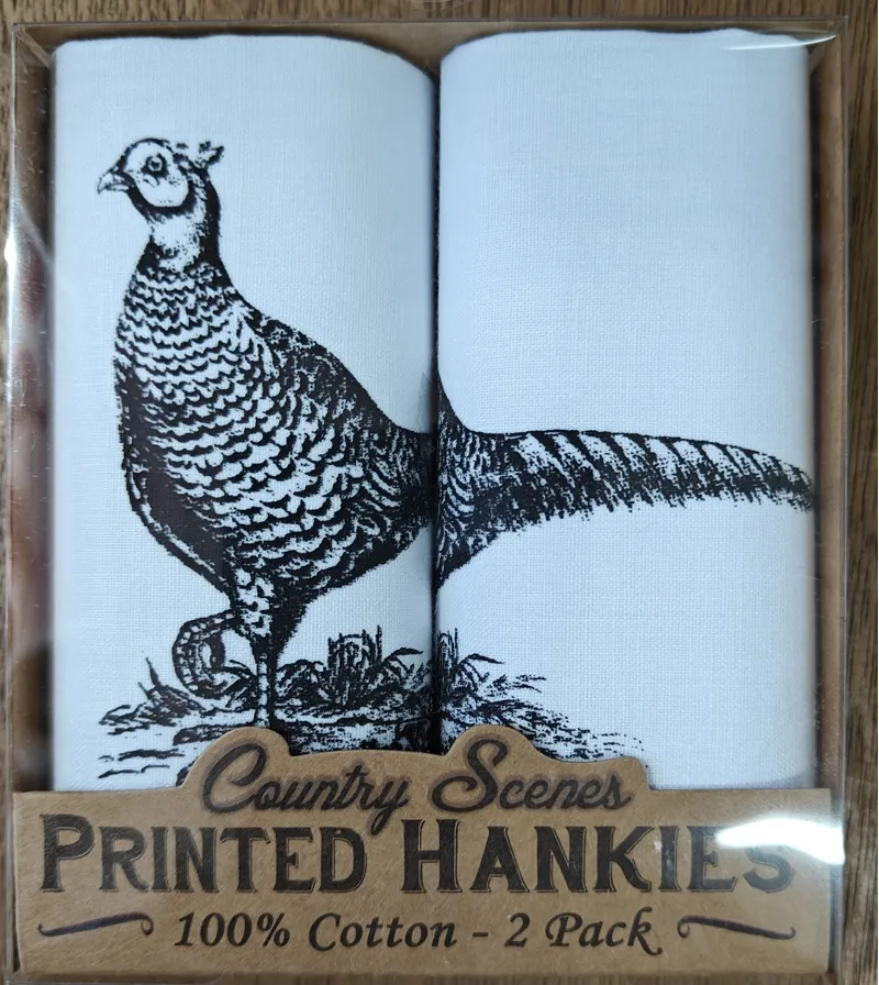  Sophos Hankies 2PK Pheasant 