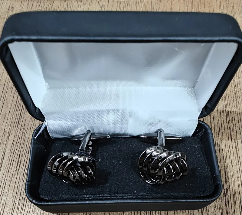 Sophos Cufflinks Loops Gunmetal