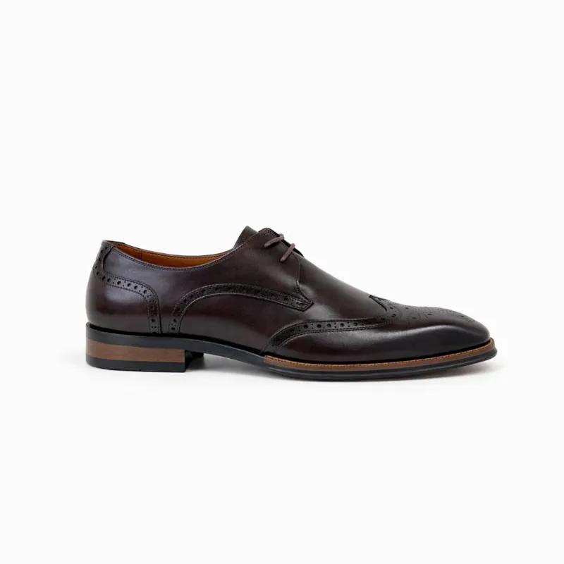 Valentino Brogue Chestnut-3