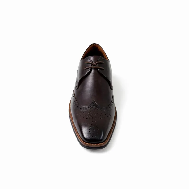 Valentino Brogue Chestnut-2