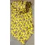Yellow Paisley Silk Cravat C100 