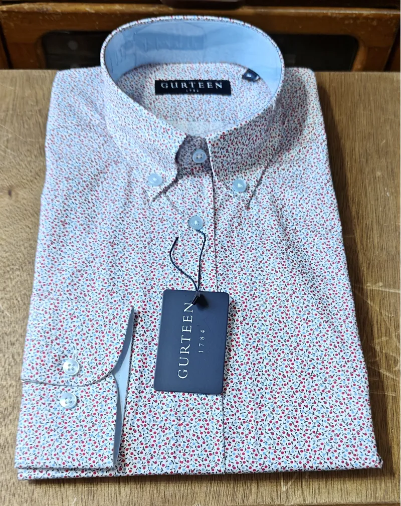 Gurteen Genoa Shirt Poppy