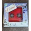 Christmas Snowflake Cufflinks Black