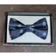 Christmas Snowflake Bow Tie Blue