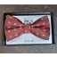 Christmas Tress Bow Tie Red