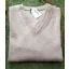 Massoti Lambswool V-Neck Jumper Fawn L01 