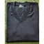 Massoti Merino V Neck Jumper Black W01  