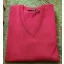  Franco Ponti V-Neck Jumper 50/50 Burgundy K01
