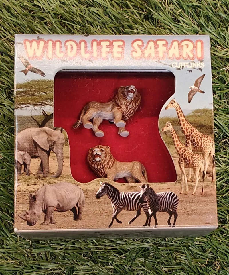 Sophos Novelty Lion Cufflinks