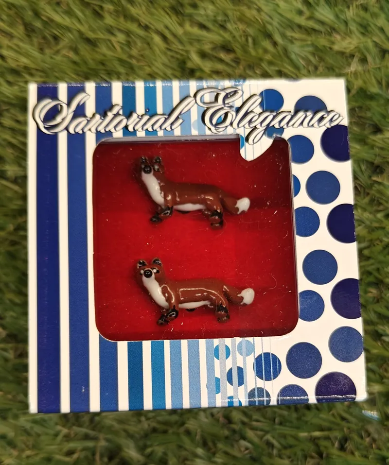 Sophos Novelty  Sly Fox Cufflinks
