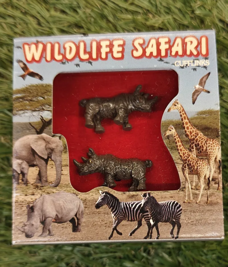 Sophos Novelty Rhino Cufflinks