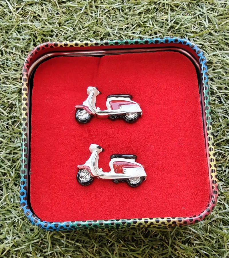 Sophos Novelty Cufflinks Vesper Red