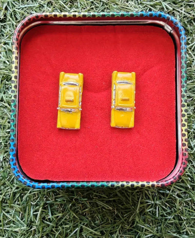 Sophos Novelty Cufflinks NYC Cab 